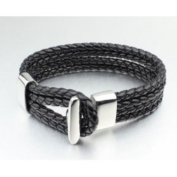 Elegante pulsera trenzada...