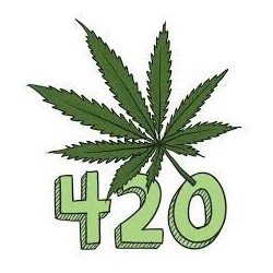 Símbolo de la marihuana