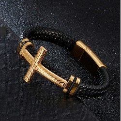 brazalete piel de serpiente