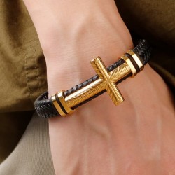 brazalete piel de serpiente