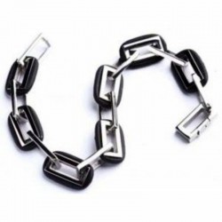 Pulsera de mujer fabricada en acero inoxidable de la marca Manuel Zed