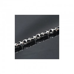 Brazalate de hombre fabricado en acero inoxidable quirúrgico