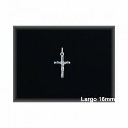 Fe y Estilo: Delicado Colgante Crucifijo de Plata 925 para un Toque Refinado