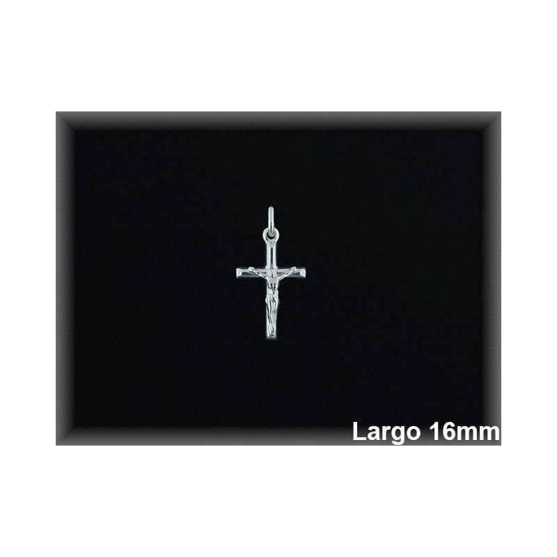 Fe y Estilo: Delicado Colgante Crucifijo de Plata 925 para un Toque Refinado