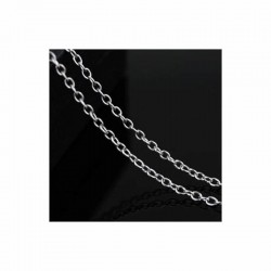 Collar de acero chapado en plata con piedras de cristal blanco y gran circonia de color rosado