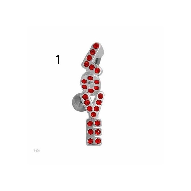 Piercings para el cuerpo diseño ombligo fabricado de plata de ley 925