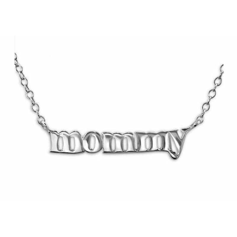 Colgante con cadena de plata de ley 925 para regalar el día de la madre