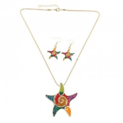 collar con estrella de mar