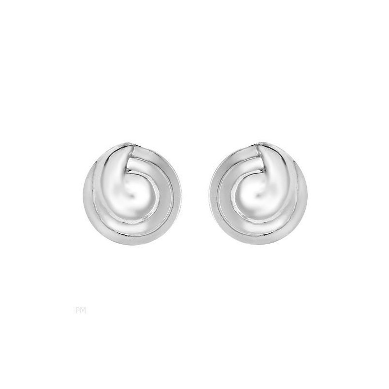 Pendientes de mujer diseño circulare fabricados de plata de ley 925