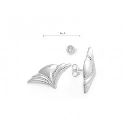 Pendientes para mujer pequeños de plata de ley 925