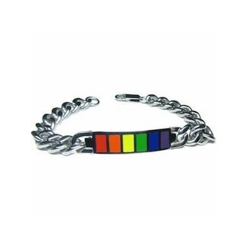 Orgullo en cada Muñeca: Pulseras de Acero Inoxidable con la Vibrante Gama de Colores Gay