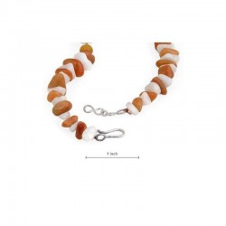 collar largo piedras preciosas