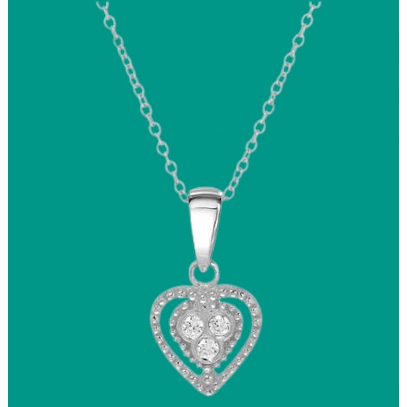 Colgante diamante mujer