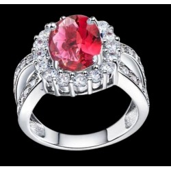 Anillos de plata con piedras grandes