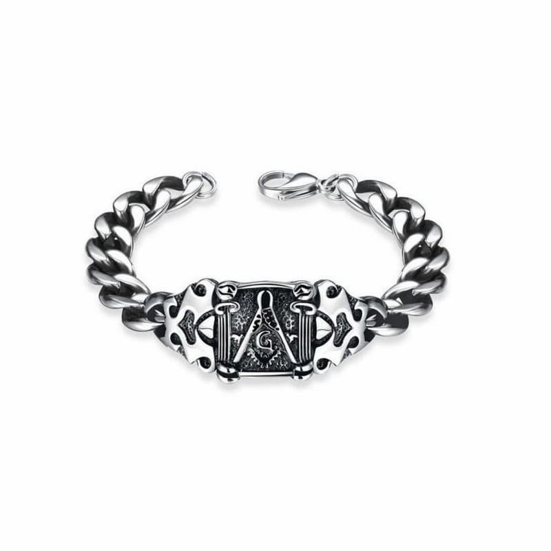 pulsera de eslabones gruesos