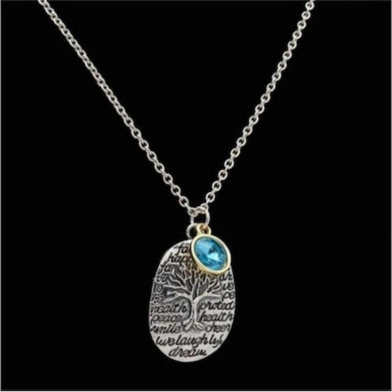 collar arbol de la vida personalizado