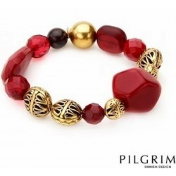 Elegancia Danesa: Pulsera Pilgrim para Mujer con Cuentas de Colores
