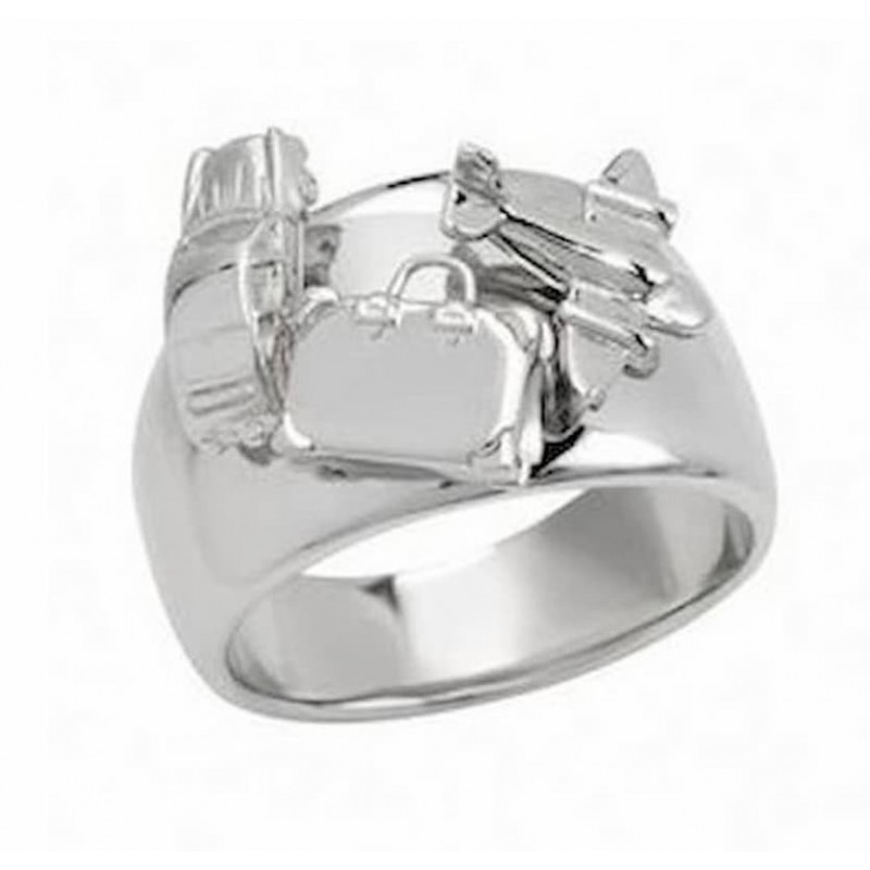 Anillo de mujer de la marca Morellato diseño aeropuerto, colección Gioielli