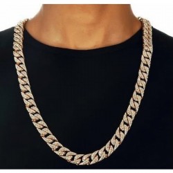 Cadena collar gruesa Cuba Miami