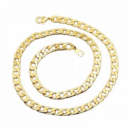 gargantillas chapadas en oro