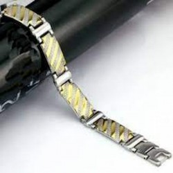 Pulsera de acero inoxidable hombre