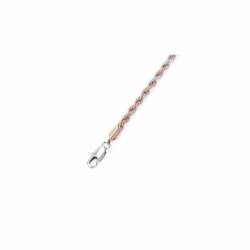Pulsera de mujer chapado oro de 14k en dos colores