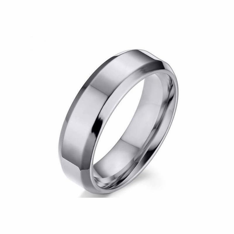 Alianzas de matrimonio económicas de acero inoxidable antialérgico