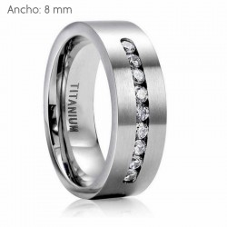 anillos de titanio para novios