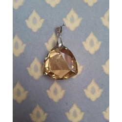 Colgante de cristal citrino