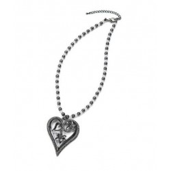 collar diseño corazón