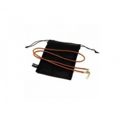 Collar largo para mujer diseñado con piel de la Colección Kaleidoscope de Dyrberg/Kern