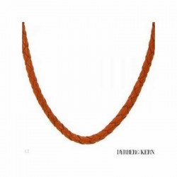 Collar largo para mujer diseñado con piel de la Colección Kaleidoscope de Dyrberg/Kern