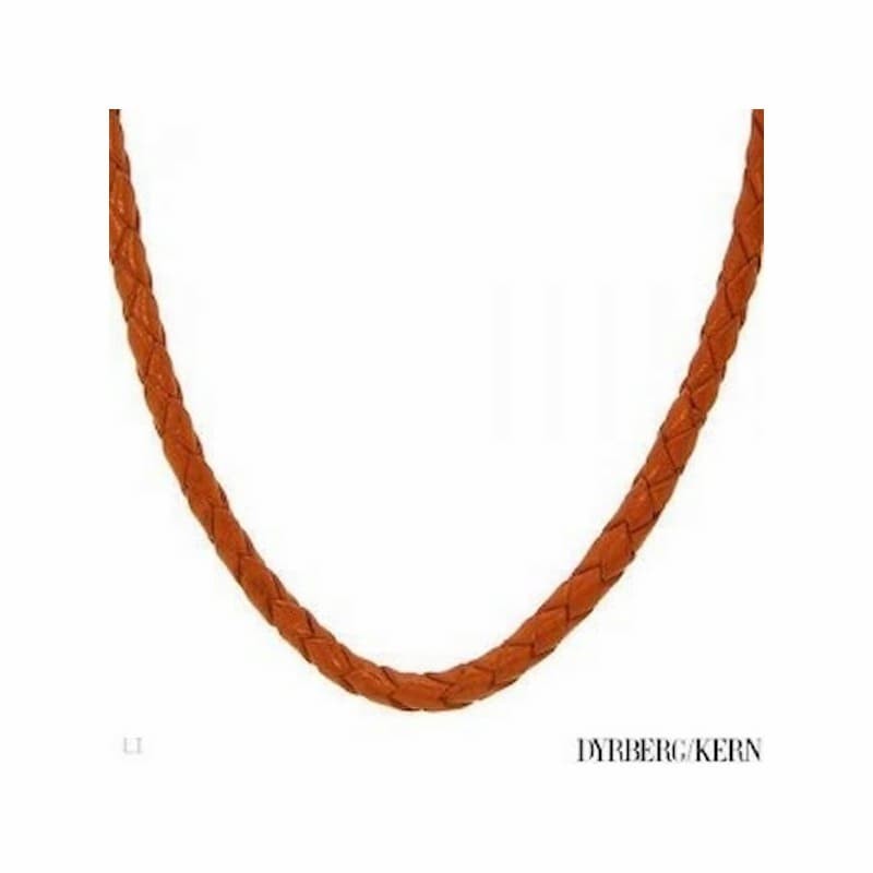 Collar largo para mujer diseñado con piel de la Colección Kaleidoscope de Dyrberg/Kern