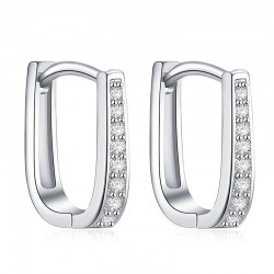 Pendientes unisex bañados...