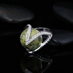 anillos artesanales con piedras