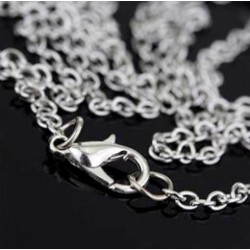 Collar de acero inoxidable para mujer con Hojas de Arce y cristales de colores