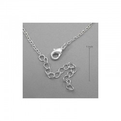 Collar para mujer con piedras de cristales de color rosado