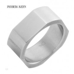 Anillo de hombres acero inoxidable grande  de la marca Dyrberg/Kern en talla 24