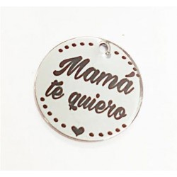 Collar de acero "Mamá te...