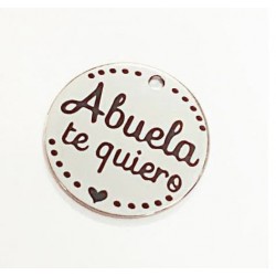 Collar con cordón de cuero...