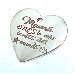 Collar con corazón de zamak...