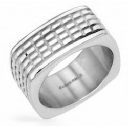 Anillo de hombres de acero inoxidable en tallas 19 y 22