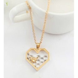 Collar Panal de abejas de...