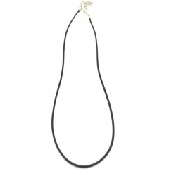Cordón con colgante diseñado con forma de bala de acero inoxidable