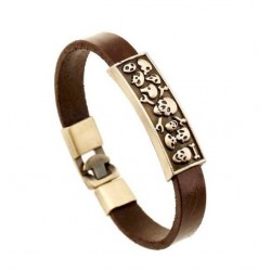 Brazalete con Diez Calaveras