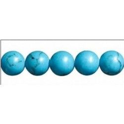 Hilo de turquesas redondas