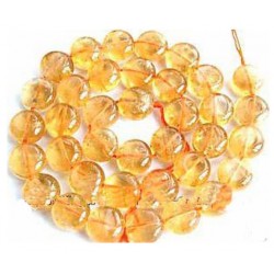 Hilo de piedras citrino de...