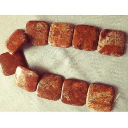 Hilo de turquesas marrones...