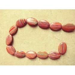 Hilo de turquesa oval...