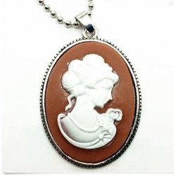 Collar con Camafeo Mujer...